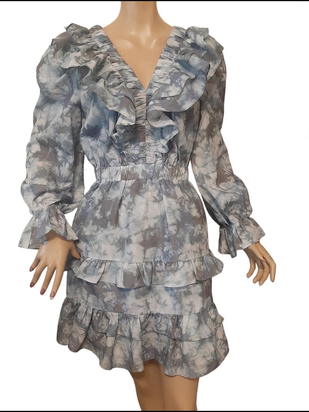 English Factory Babydoll Ruffle Style Dress Size Medium New with Tags $150.00